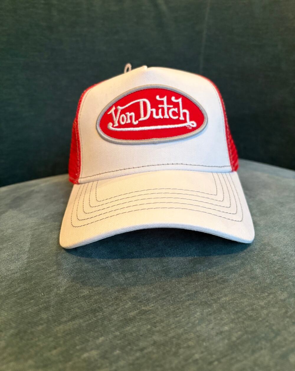 Red & White Von Dutch Classic Trucker Hat - NWT!